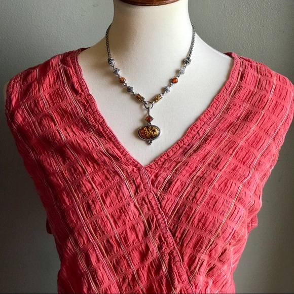 Croft & Barrow Woman Tank Blouse - Picture 2 of 5